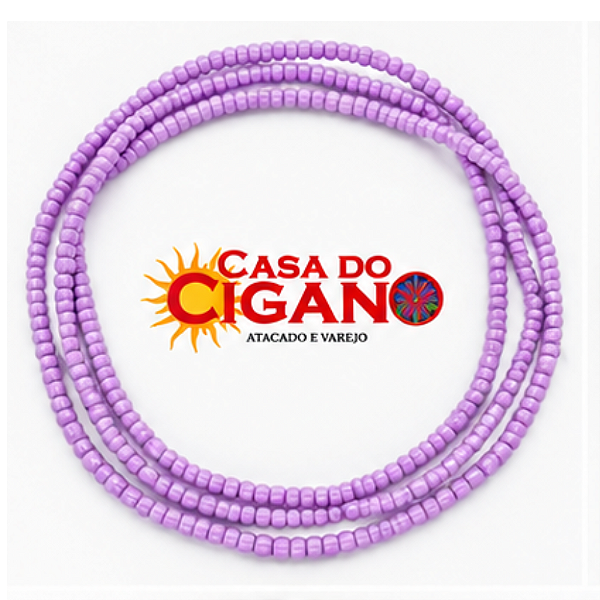 Guia de Miçanga – Lilas - 1m