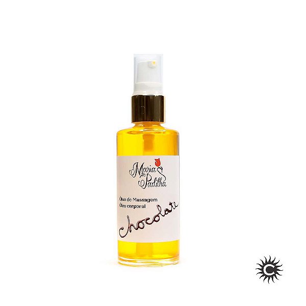 Coleção Maria Padilha - Óleo De Massagem - Chocolate - 60 Ml