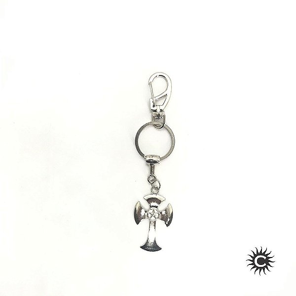 Chaveiro - Metal - Cruz De Malta