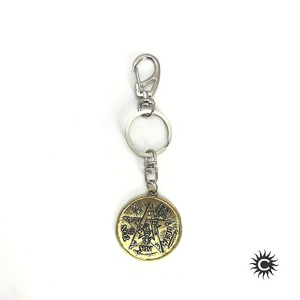 Chaveiro - Metal - Tetragramaton Dourado