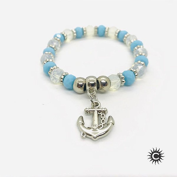 Pulseira - Marinheiro Cristal E Silicone