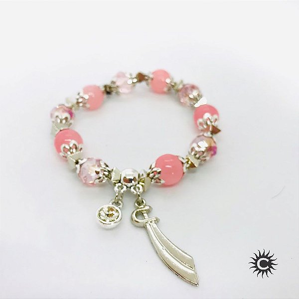 Pulseira - Obá Cristal E Silicone