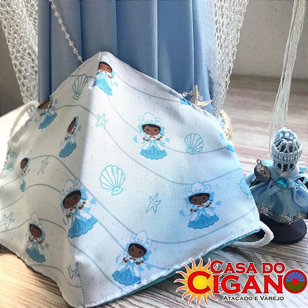 Mascara De Proteção - Orixás - Iemanjá