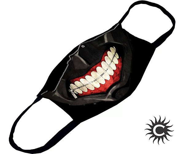 Mascaras Divertidas - Dente Ziper