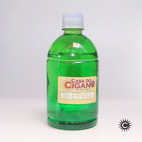 Banho Liquido 30 Ervas 500 ML - Casa do Cigano