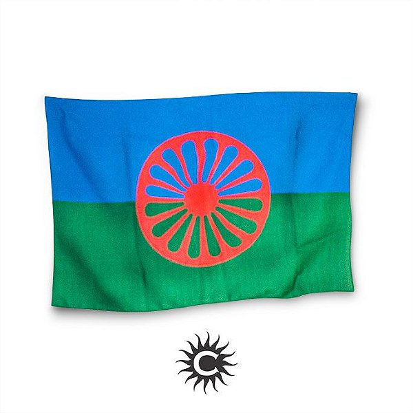 Bandeira Cigana - Grande - 145x90cm