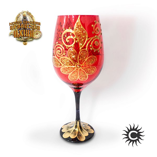 Taça de Luxo Vermelha