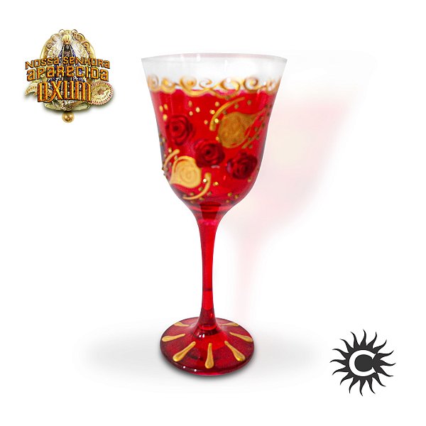 Taça de Luxo Vermelha