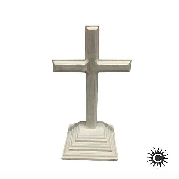 Cruzeiro Em Madeira - Branco