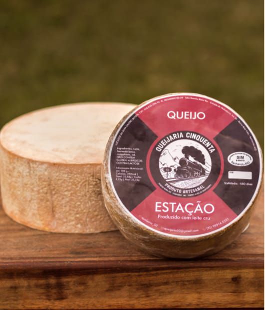 Queijo ESTAÇÃO Artesanal Queijaria Cinquenta - 300g