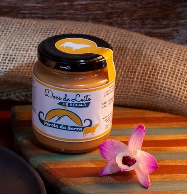 Doce de Leite de Búfala Pérola da Serra 100% Artesanal - 270g