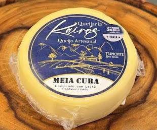 Queijo MEIA CURA Artesanal Kairós - 500g