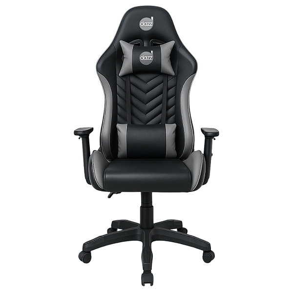 Cadeira Gamer Dazz Elite Pro – pistão classe 4, espuma D60, encosto 130°, preto e cinza