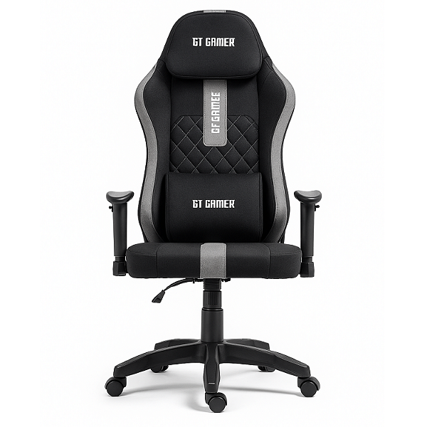 Cadeira Gamer, Tecido Premium, Reclinável 135°, Braços 2D, Ergonomia, Suporta 120KG, GT Mercury 2D