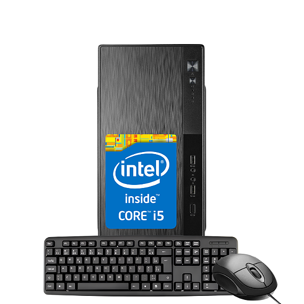 Computador NexPro Intel Core i5-3 8GB 240GB SSD – Windows 11 e Office com Teclado e Mouse
