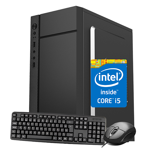 Computador NexPro Intel Core i5 8GB 240GB SSD – Windows 11 e Office com Teclado e Mouse