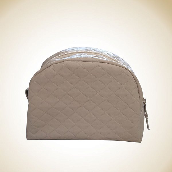 Necessaire Courvim Matelasse - Bege