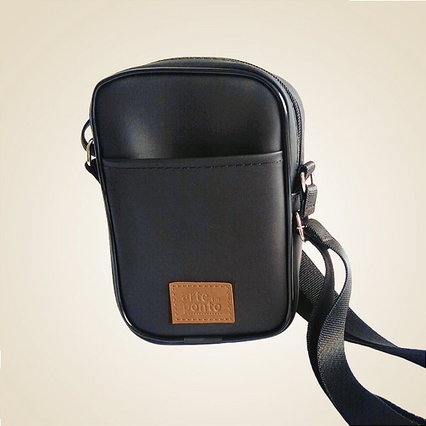 Shoulder Bag Mini Silicone – Preta