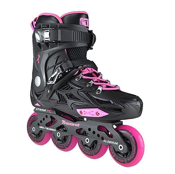 Patins Traxart Freestyle Dynamix Rosa - CrazyInRollerS Skate Shop