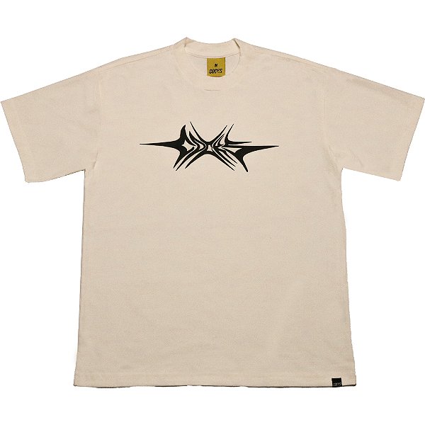CAMISETA LOGO TRASH OFF WHITE