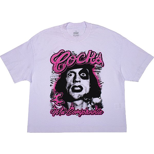 CAMISETA BOXY FURIA BRANCA