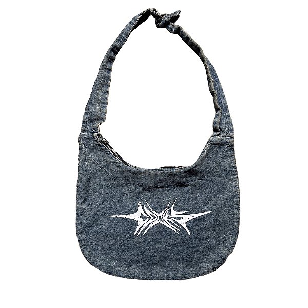 TSUNO BAG JEANS MEIO SUJA