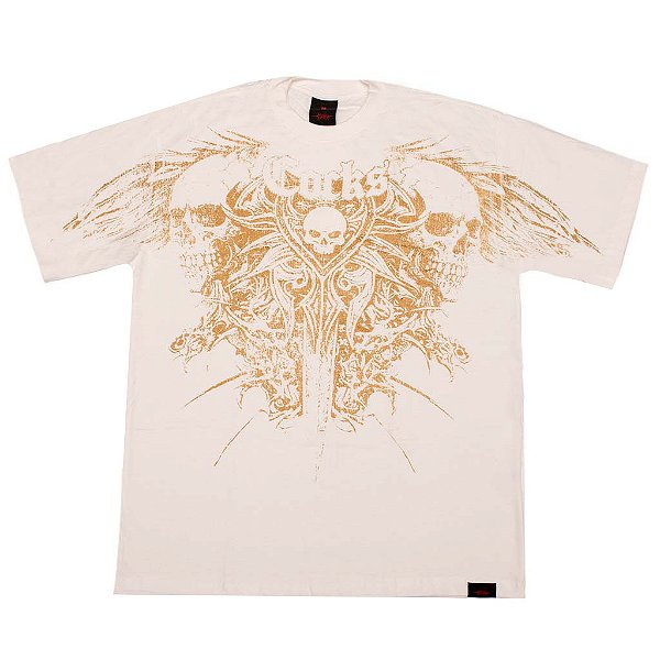 CAMISETA PKS AFLITAS SHINY OFF WHITE