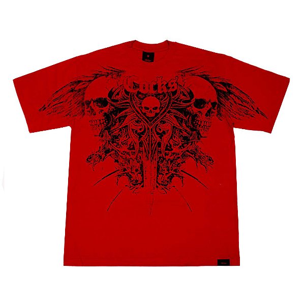 CAMISETA PKS AFLITAS VERMELHA