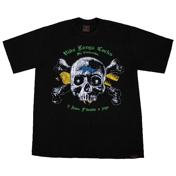 CAMISETA JOLLY ROGER PRETA