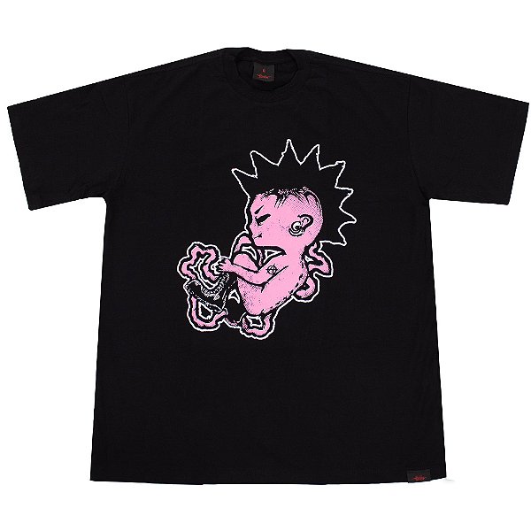 CAMISETA BABY PUNK V2 PRETA