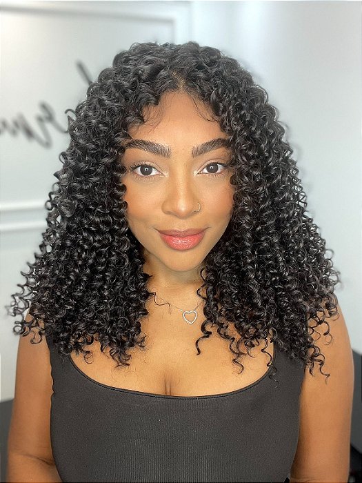 Lace Front Tais Castanho Escuro