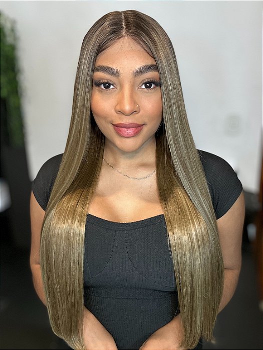 Lace Front Jessica Loiro Escuro