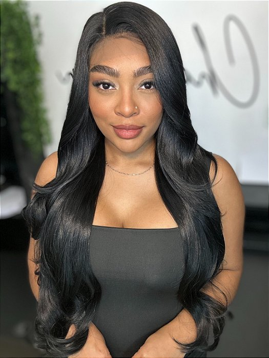 Lace Front Manuela preta