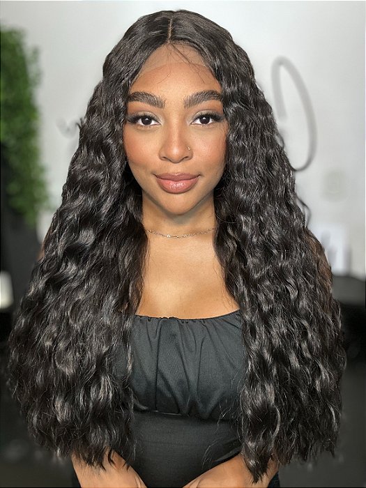 Lace Front Graziela Castanho Escuro