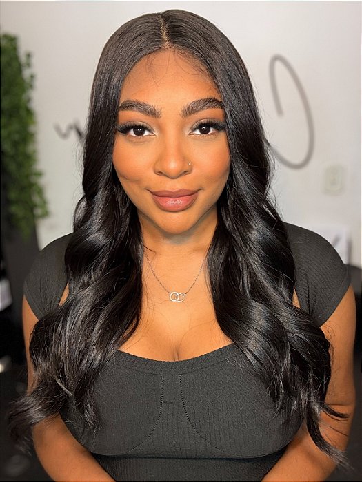 Lace Front Alice Castanho Escuro