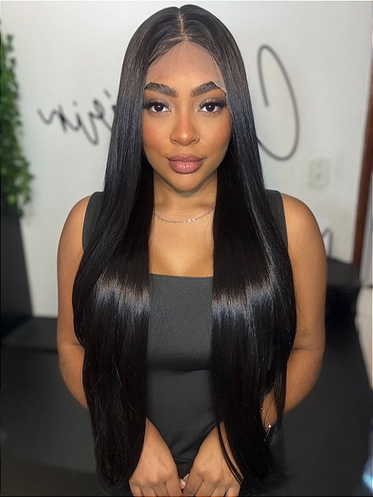 Lace Front Brenda Castanho Escuro