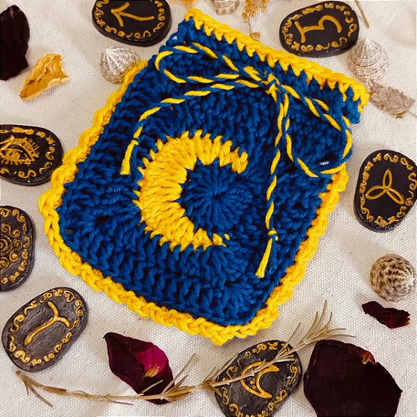 Bolsa Lua para Runas e Oráculos