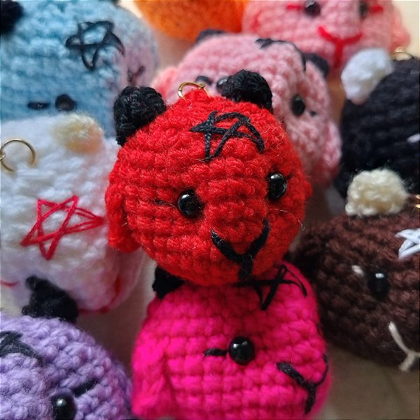 Chaveiro Baby Baphomet