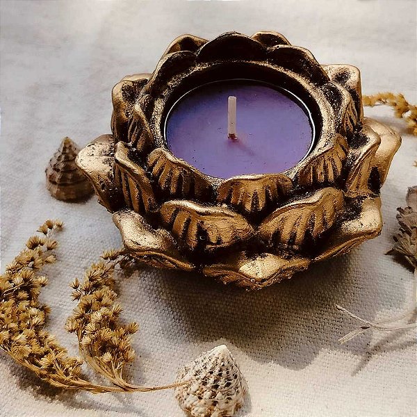 Castiças e incensário Lótus