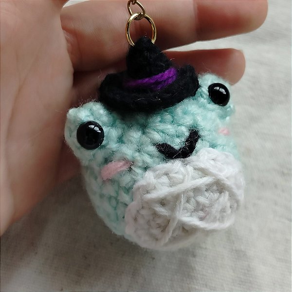 Chaveiro Sapo Bruxinho