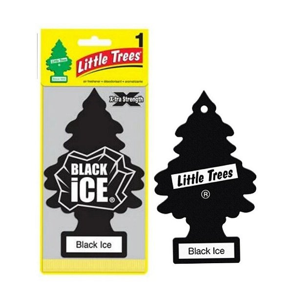 Aromatizante Little Trees Black Ice