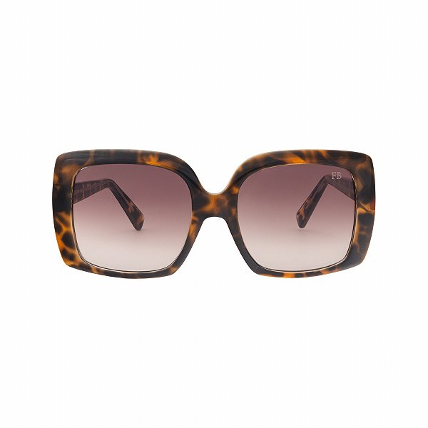 ÓCULOS DE SOL RETANGULAR GRANDE TARTARUGA - MODELO RITA