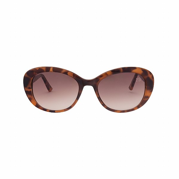 ÓCULOS DE SOL OVAL TARTARUGA - MODELO MARINA