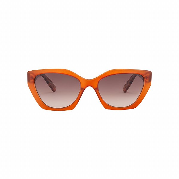 ÓCULOS DE SOL LARANJA FOSCO - MODELO NINA