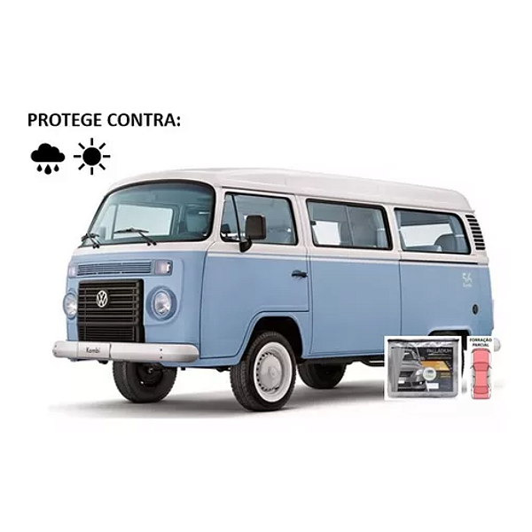 Capa para cobrir Kombi forrada parcial