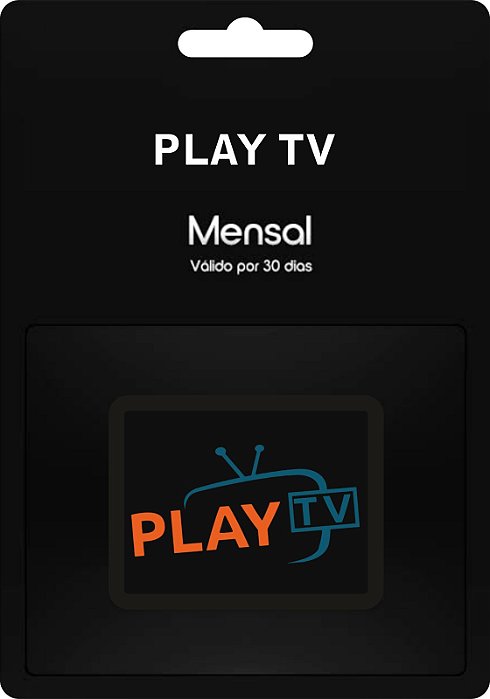 Recarga Play TV - Mensal