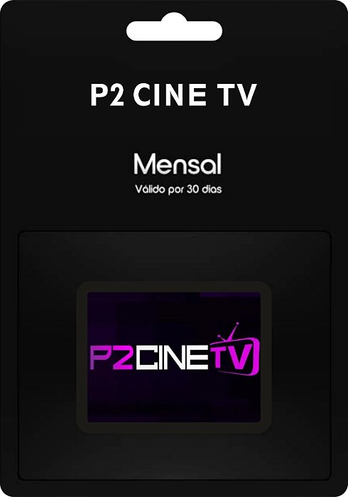 Recarga P2 Cine - Mensal