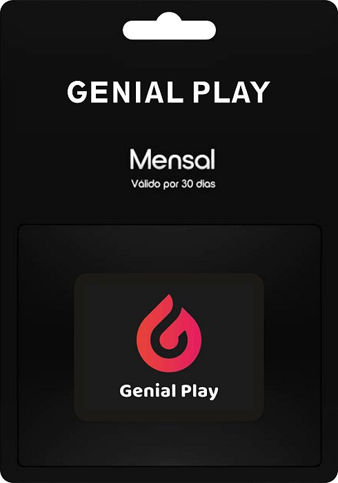 Recarga Genial Play - Mensal