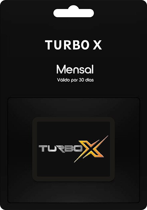 Recarga Turbo X - Mensal