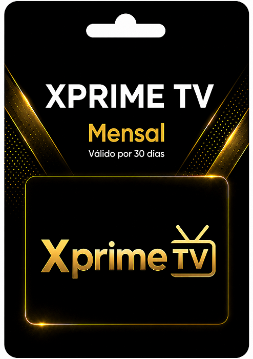 Recarga X Prime TV - Mensal